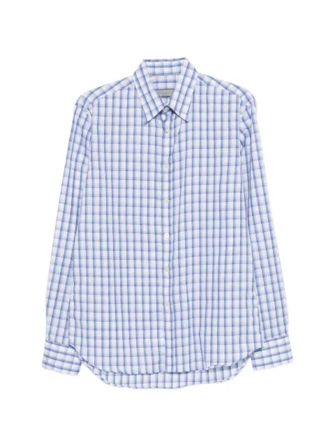 Canali check shirt