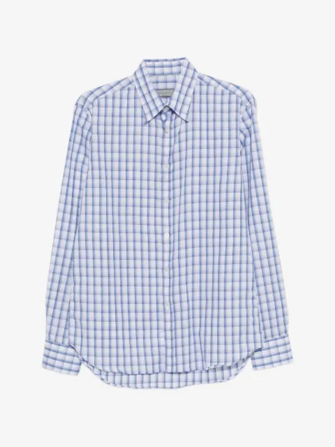 Canali camisa con motivo de cuadros