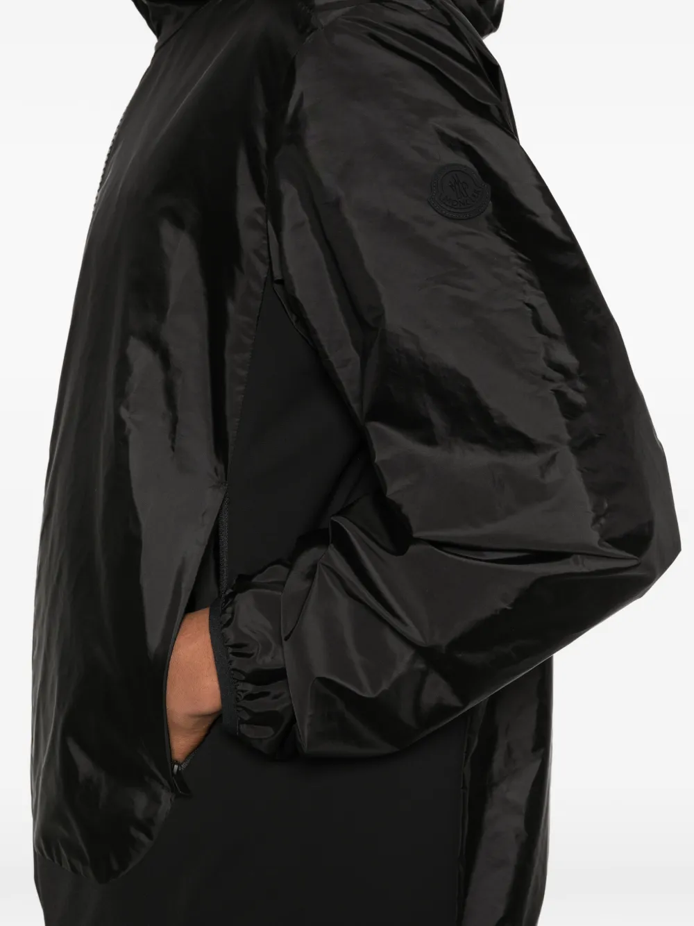 Moncler Jack met rits Zwart