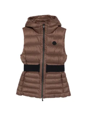 Moncler Touvet ベスト | ブラウン | FARFETCH JP