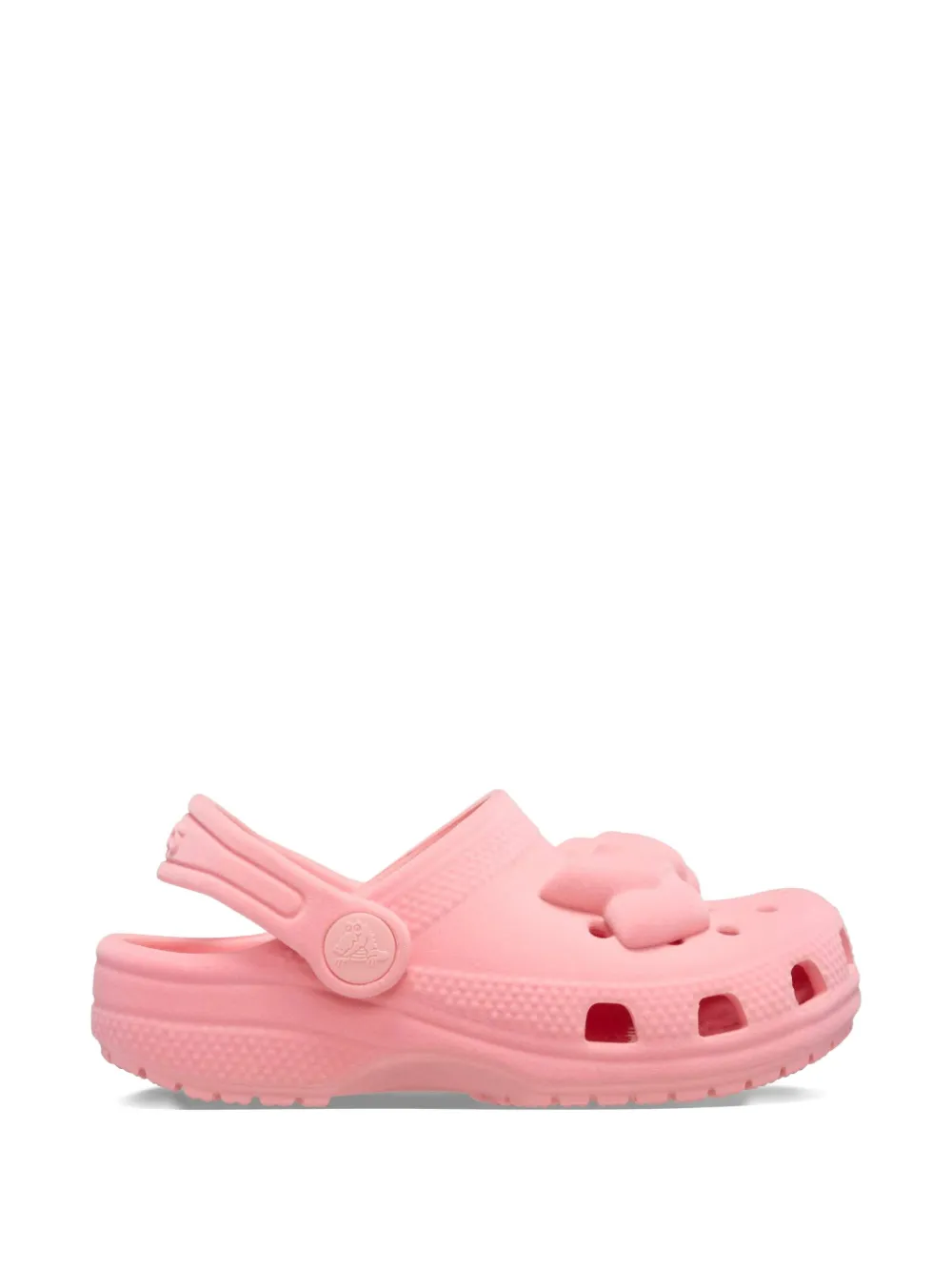 Crocs Kids Classic Velvet Bow klompen Roze