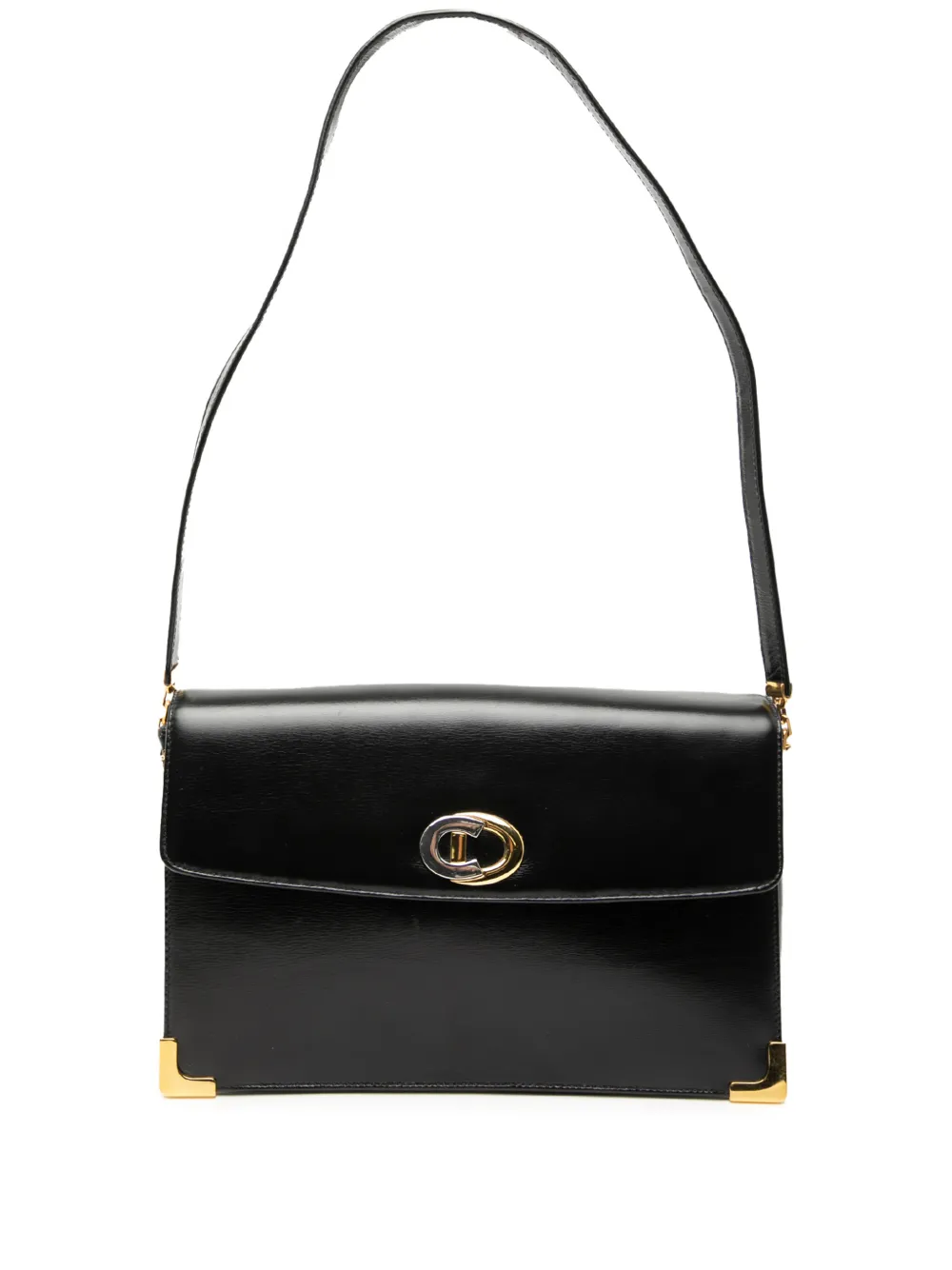 Christian Dior Pre-Owned 20th Century Leather Flap shoulder bag - Nero