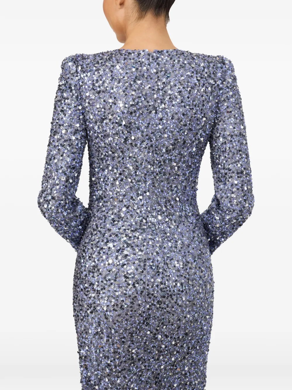 Jenny Packham Avondjurk met pailletten Grijs