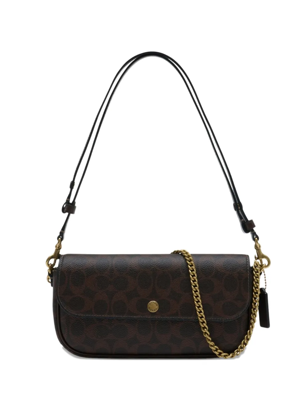 Coach Brook Flap shoulder bag - Marrone