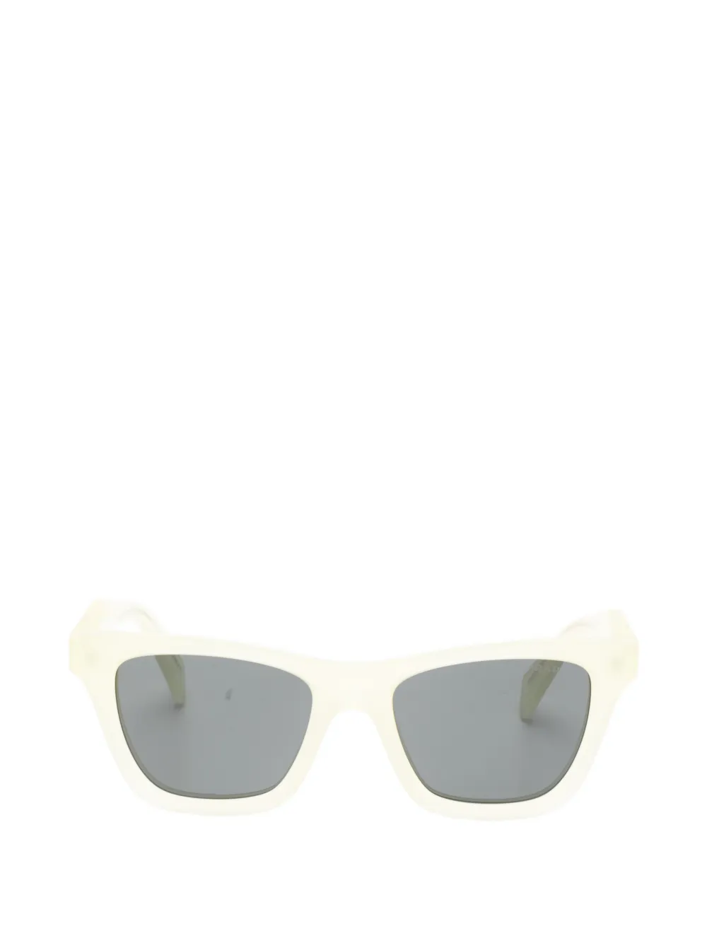 Prada Eyewear rectangle-frame sunglasses - Toni neutri