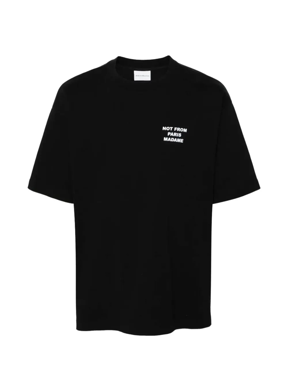 Drôle De Monsieur T-shirt girocollo - Nero