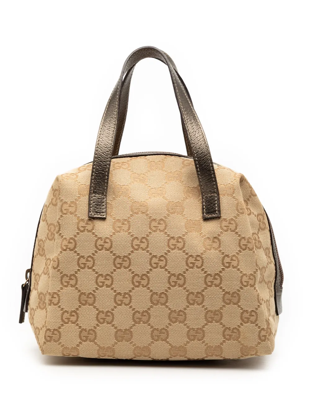 Gucci Pre-Owned 2000-2015 Mini GG Canvas Balthus Tofu Bag handbag - Marrone