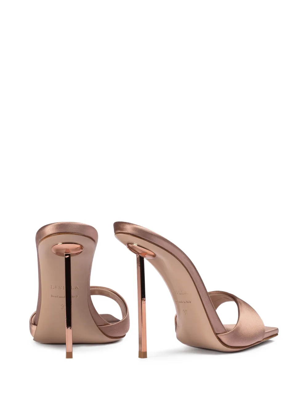 Le Silla Nyra sandalen met hoge hak Beige