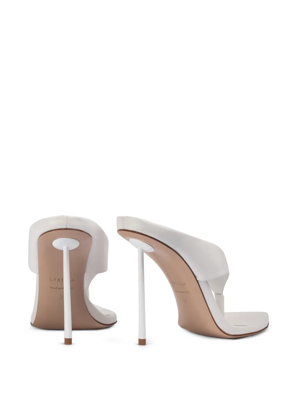 Le Silla Gisele sandalen met bandje Wit