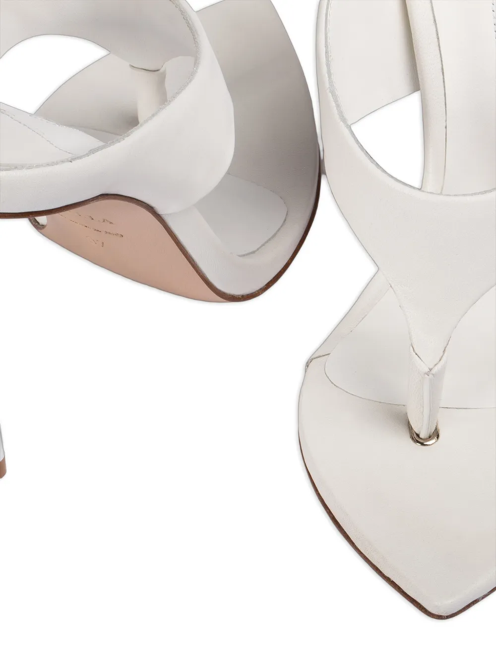 Le Silla Gisele sandalen met bandje Wit