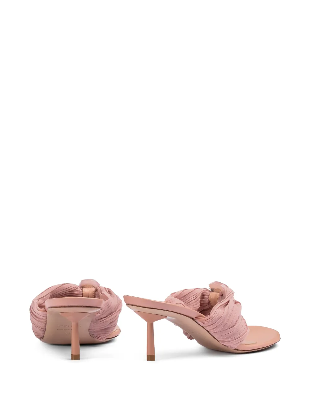 Le Silla Numa pleated-strap sandals Roze