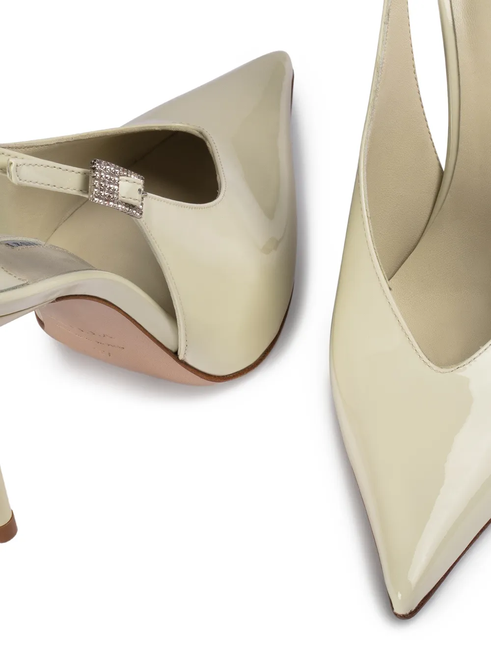 Le Silla Clivage slingback pumps Beige