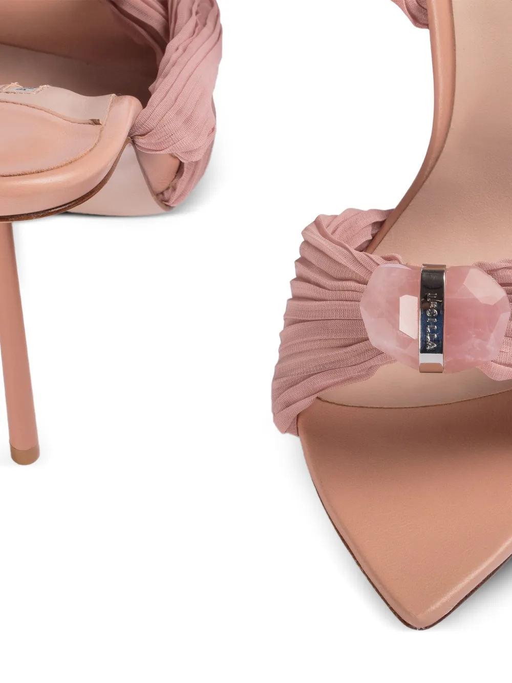 Le Silla Numa sandalen met hak Roze