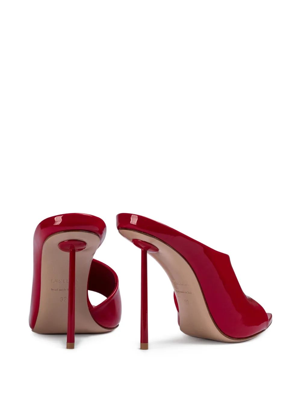 Le Silla Futura sandalen met stiletto-hak Rood