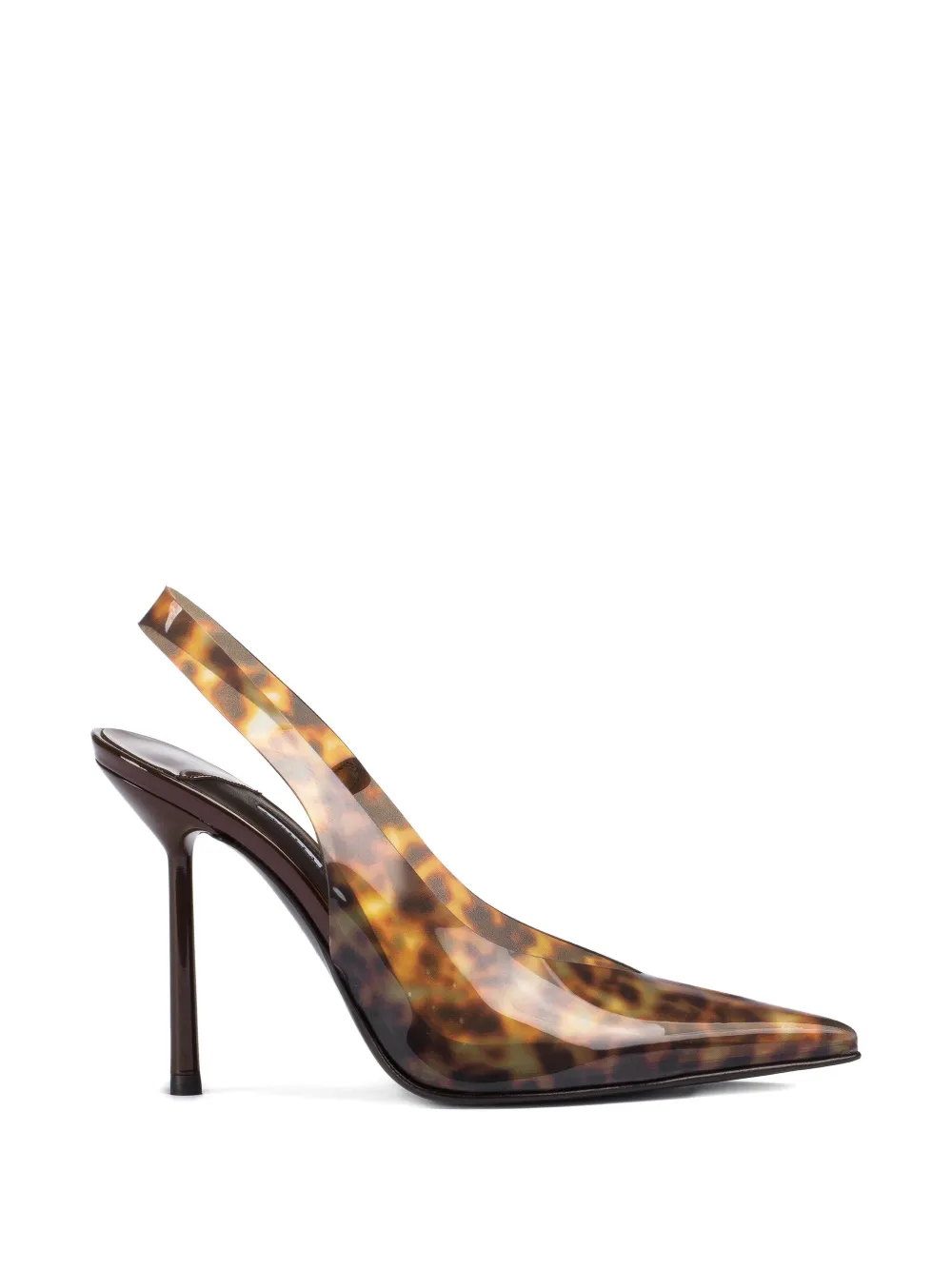 Le Silla Pumps slingback Clivage 100mm - Marrone