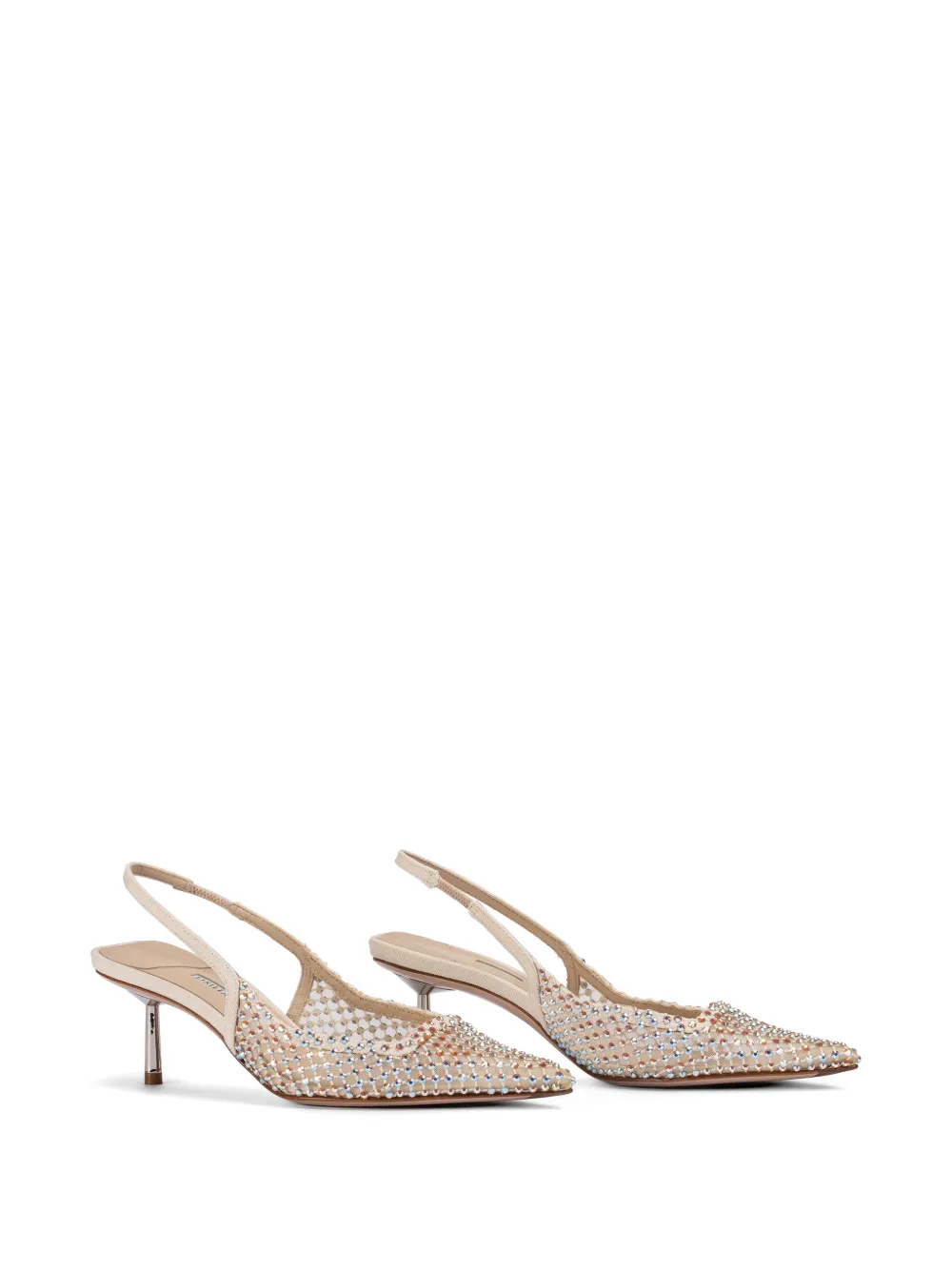 Le Silla Gilda Fierce verfraaide slingback pumps Beige