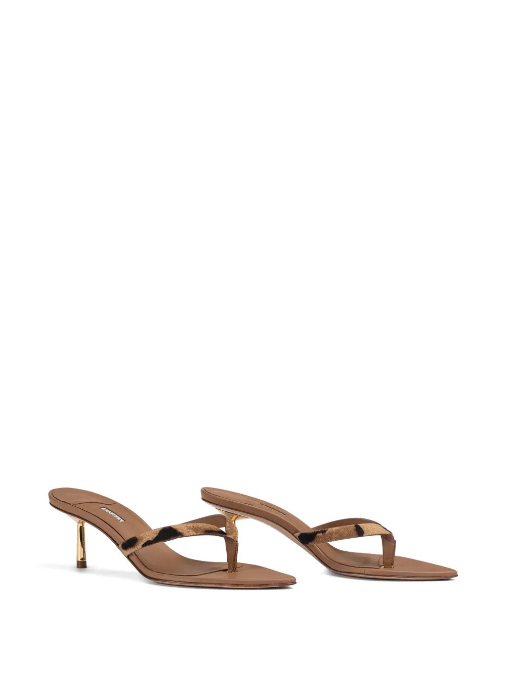 Le Silla Gisele sandalen met hak Beige