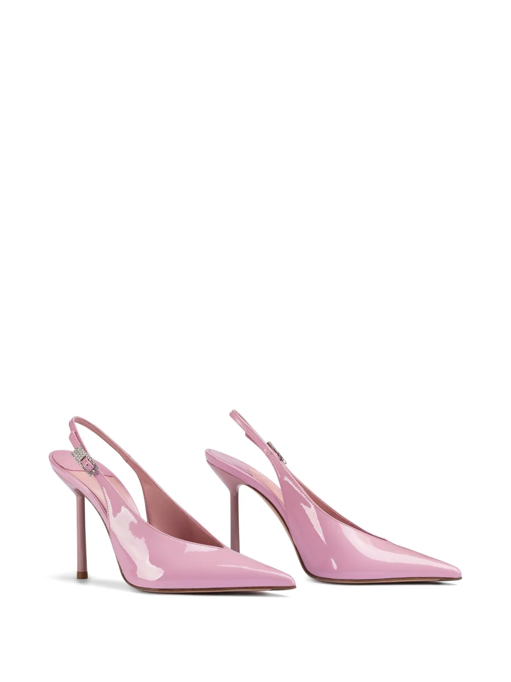 Le Silla Clivage slingback pumps met gesp Roze