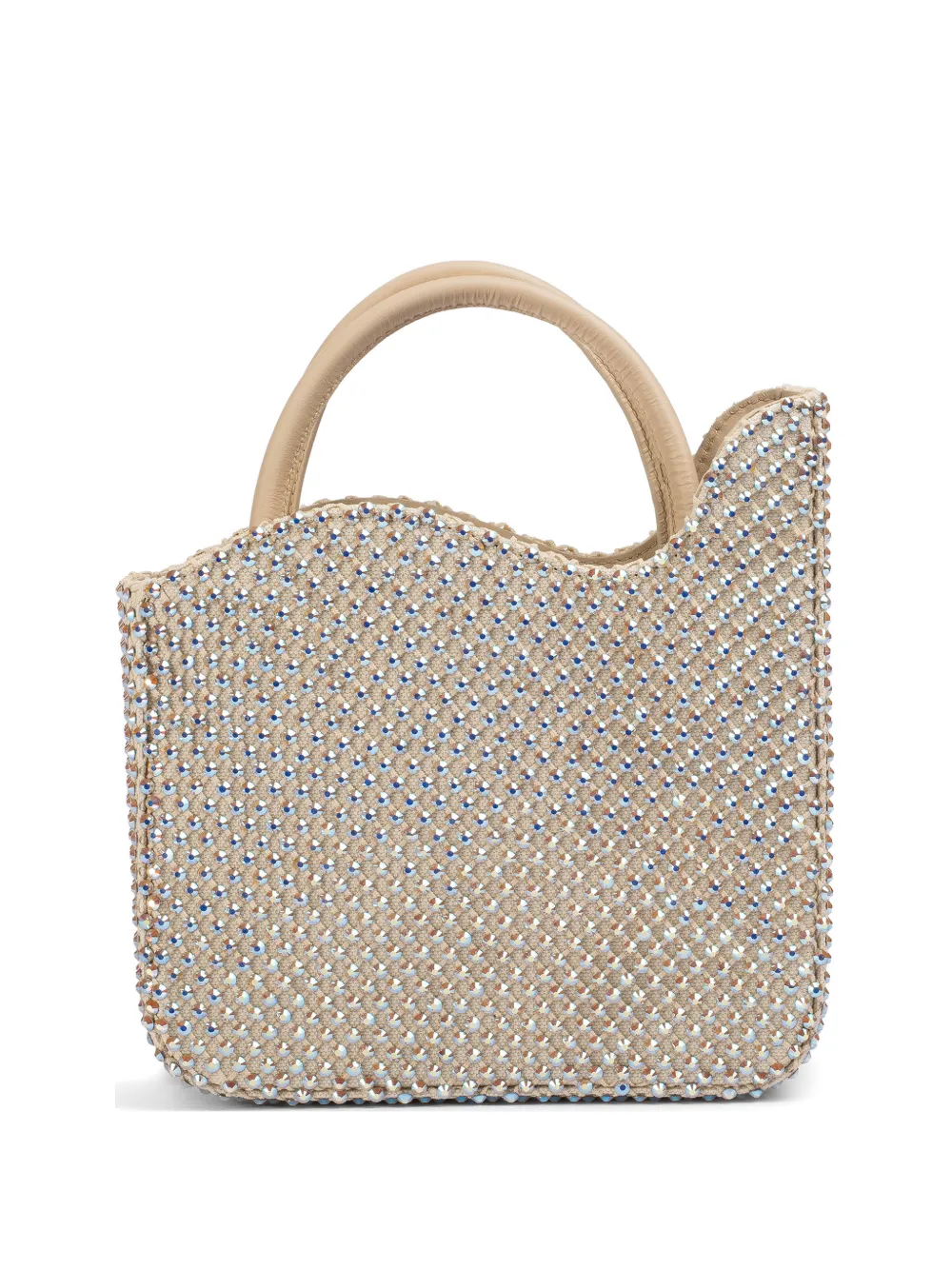 Le Silla small Ivy embellished tote bag - Toni neutri