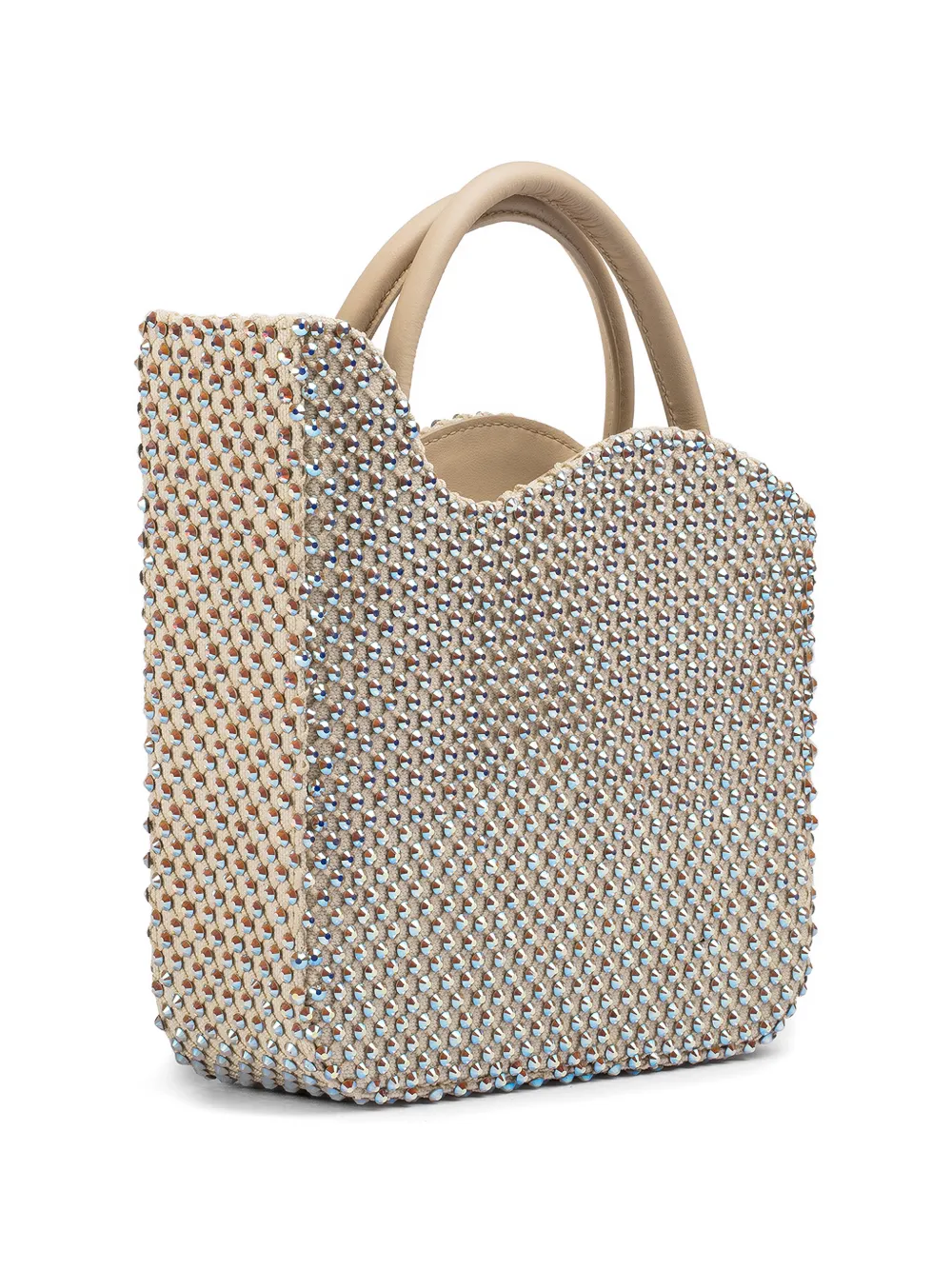 Le Silla Kleine Ivy verfraaide shopper Beige