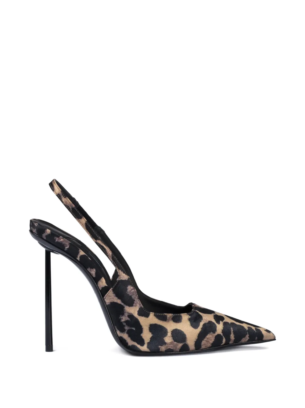 Le Silla Amelia slingback pumps met luipaardprint Beige