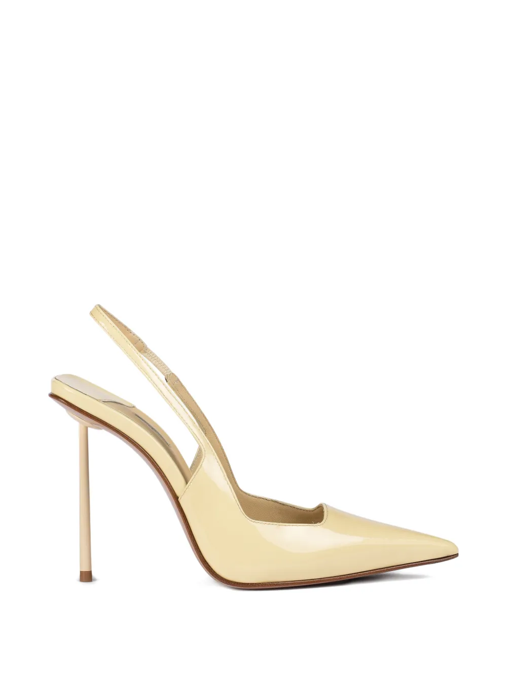 Le Silla Amelia slingback pumps Geel
