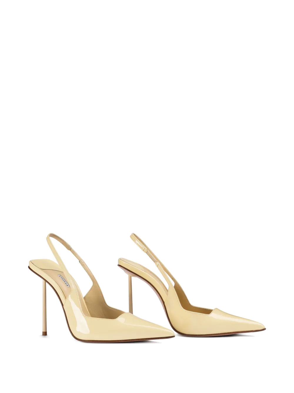 Le Silla Amelia slingback pumps Geel