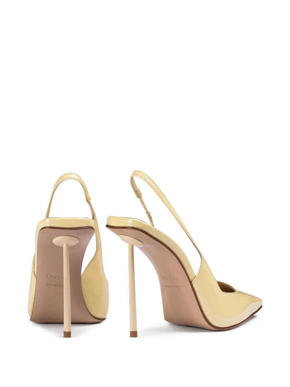Le Silla Amelia slingback pumps Geel