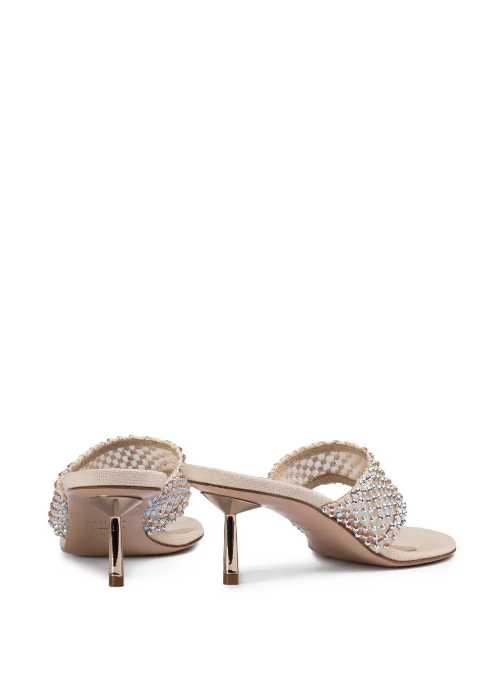 Le Silla Gilda sandalen met hak Beige