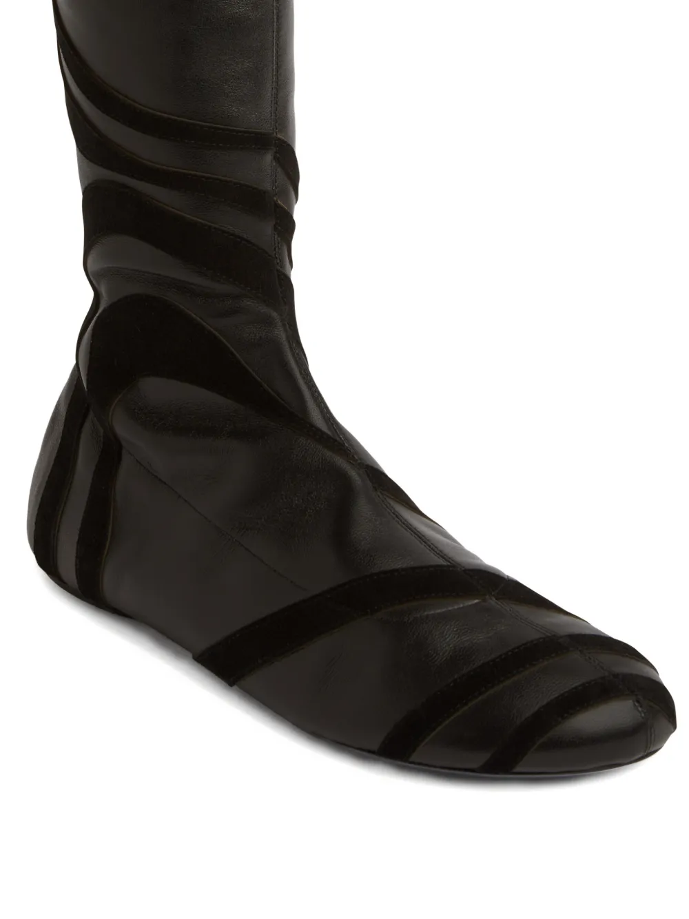 PUCCI Marmo overknee laarzen Zwart