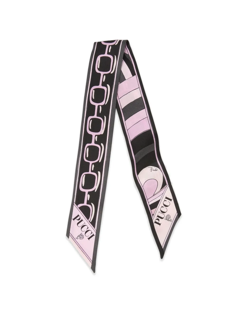 PUCCI Foulard in seta con stampa - 1