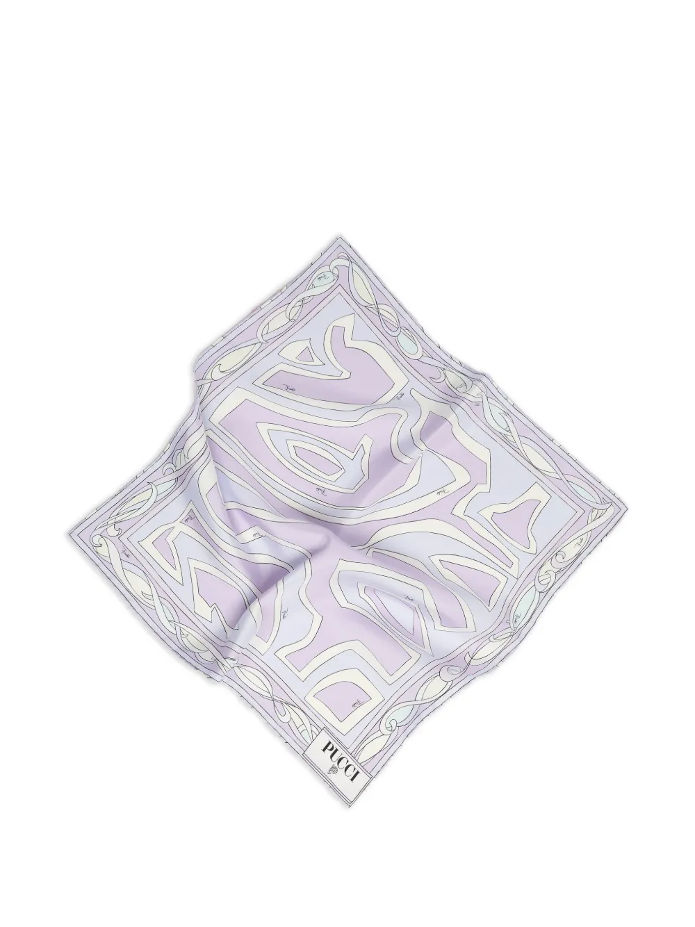PUCCI Foulard con stampa Labirinto - 2