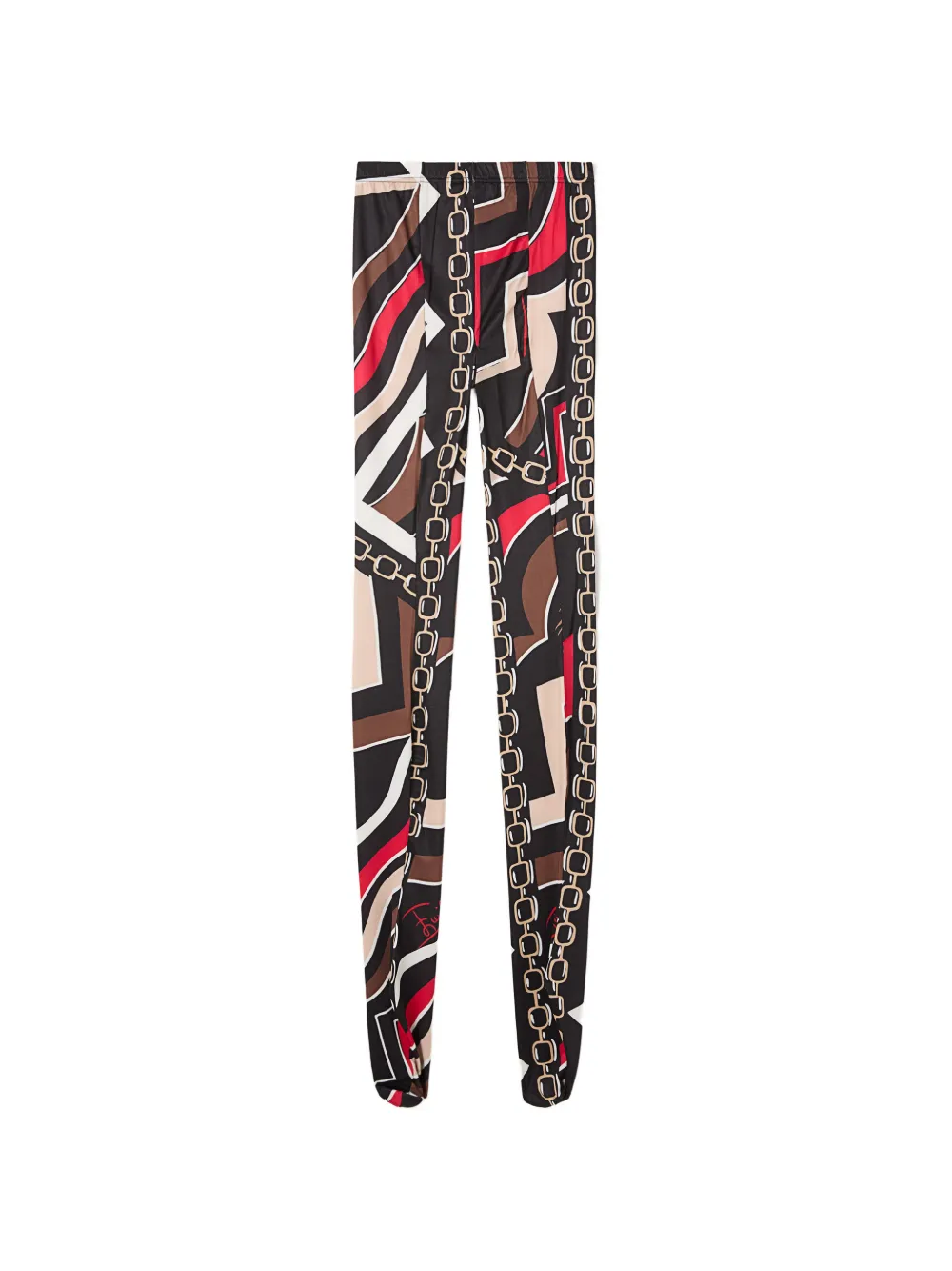 PUCCI Istrice-print tights - Schwarz