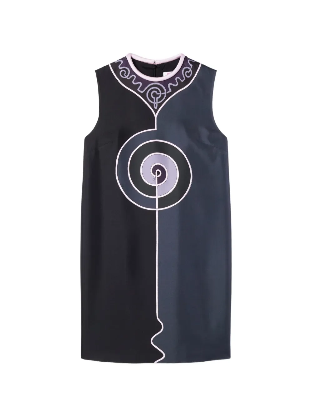 PUCCI Astro-print sleeveless dress - Nero