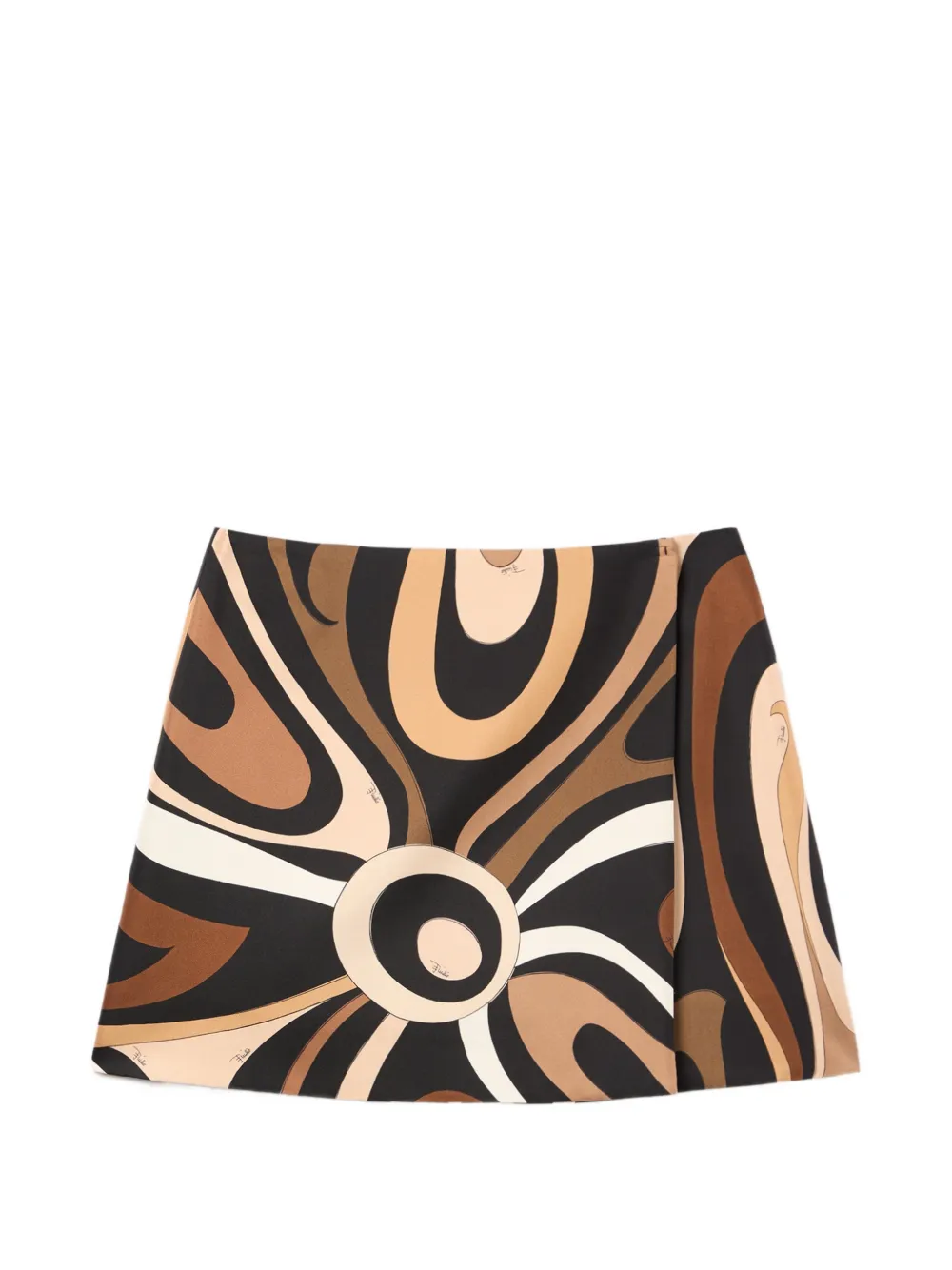 PUCCI Marmo-print mini skirt - Nero