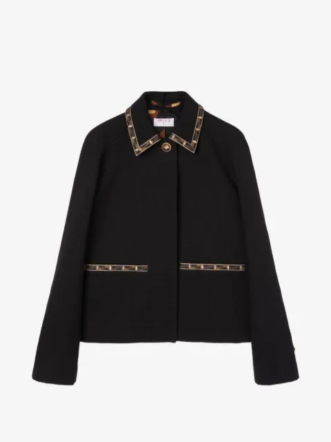 PUCCI poudre jacket with printed details