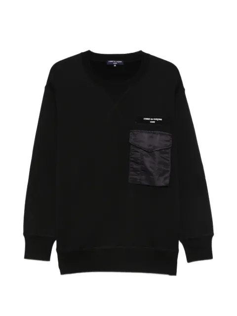 Comme des Garçons Homme pocket-chest crewneck sweatshirt