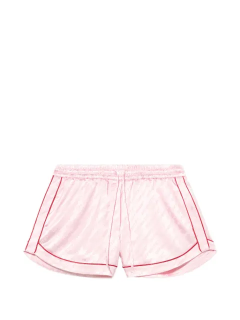 Off-White  Sat Jacq Ow text piping pajama shorts