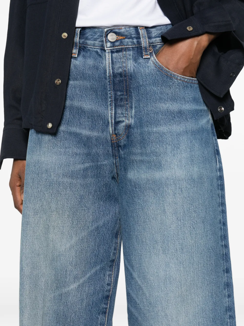 FRAME The Collegiate jeans Blauw