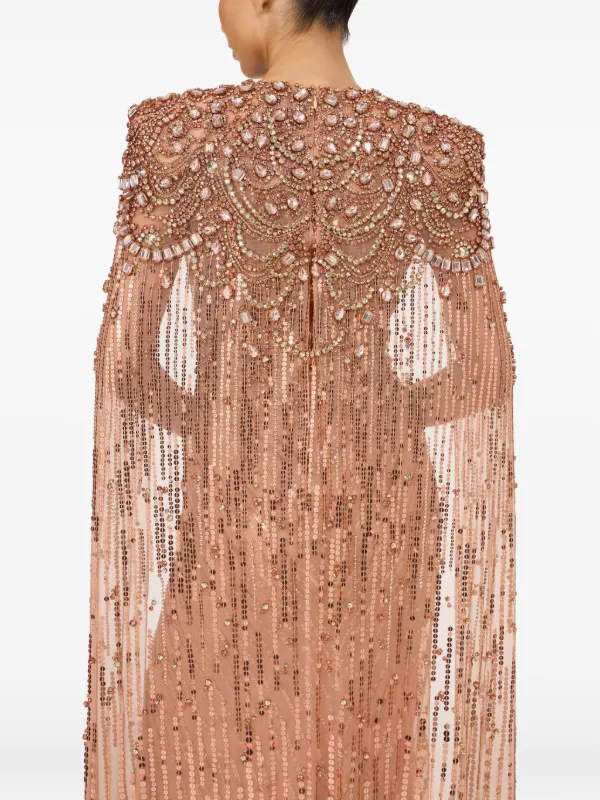 lotus lady dress Jenny Packham Lotus Lady Sequin-embellished Gown