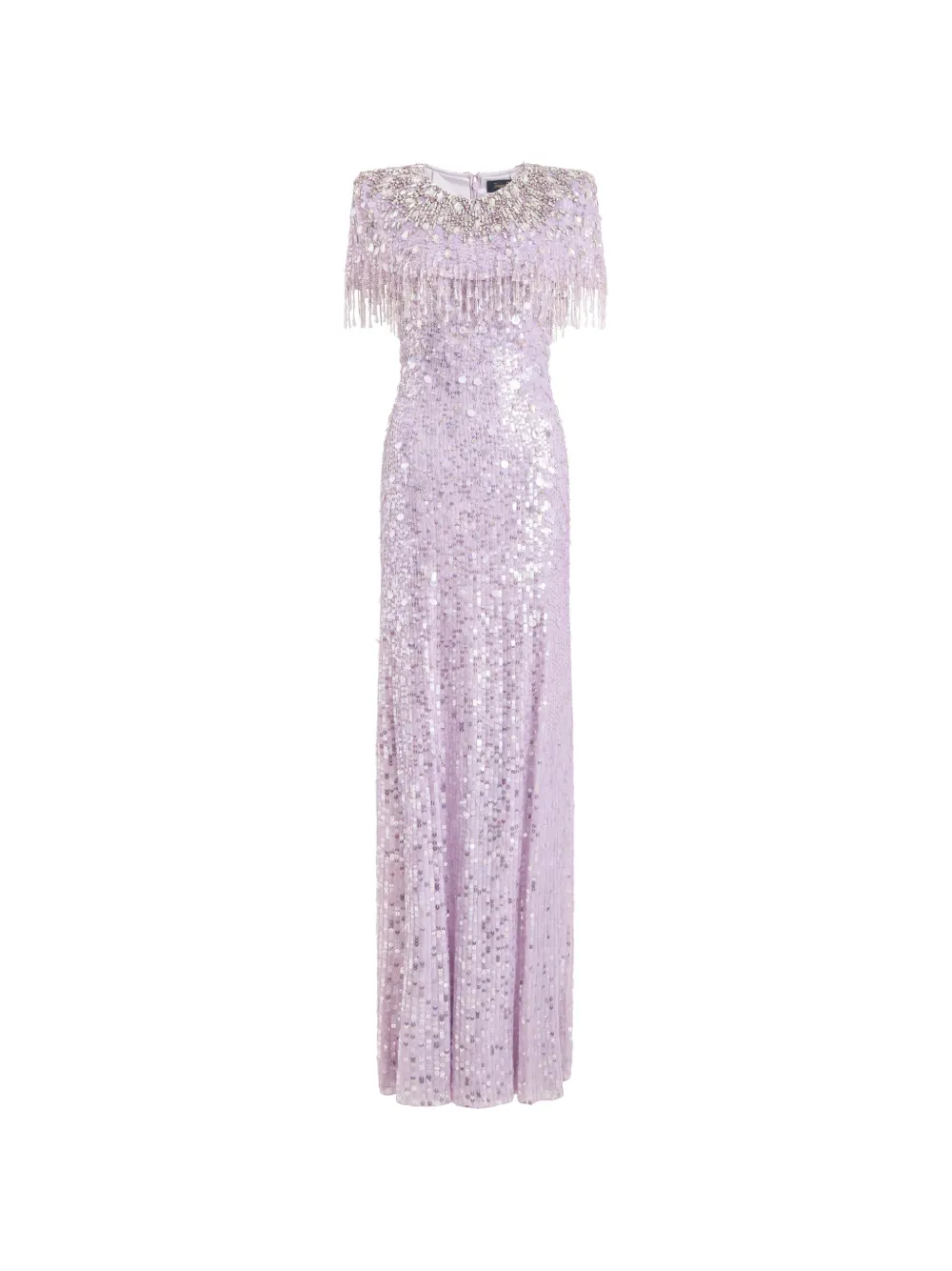 Jenny Packham Eugenie sequin-embellished gown - Purple