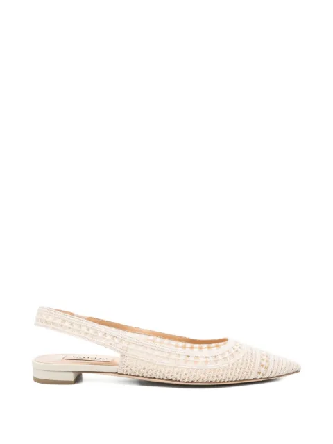 Arteana Gewebte Slingback-Sandalen
