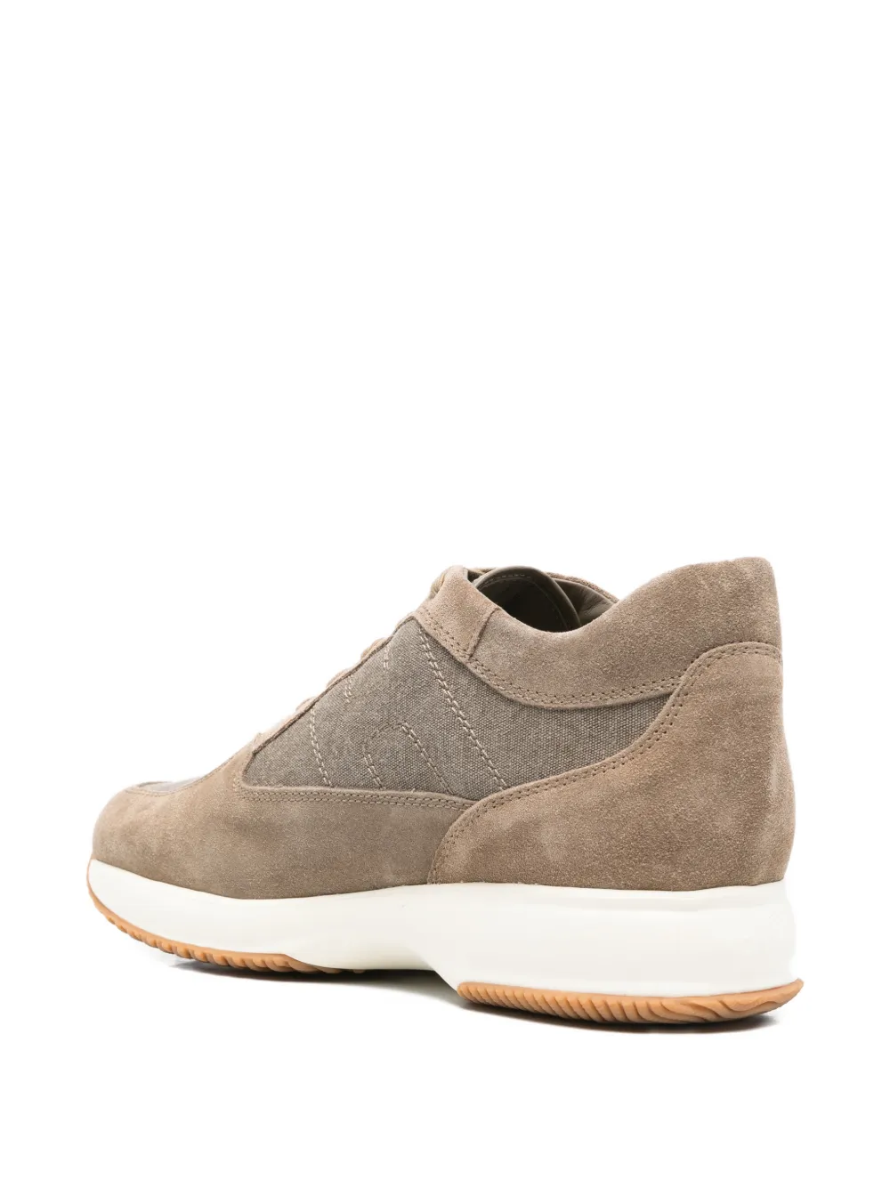 Hogan Interactive sneakers met vlakken Beige