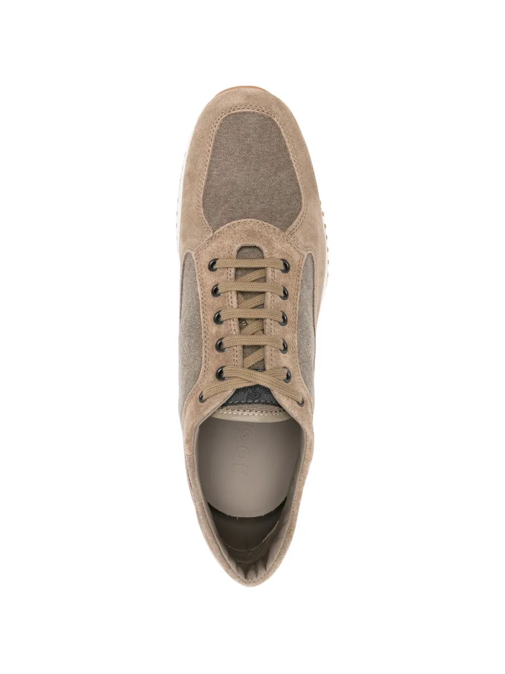 Hogan Interactive sneakers met vlakken Beige