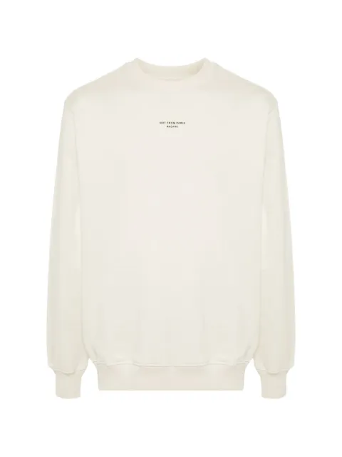 Drôle De Monsieur sudadera de algodón