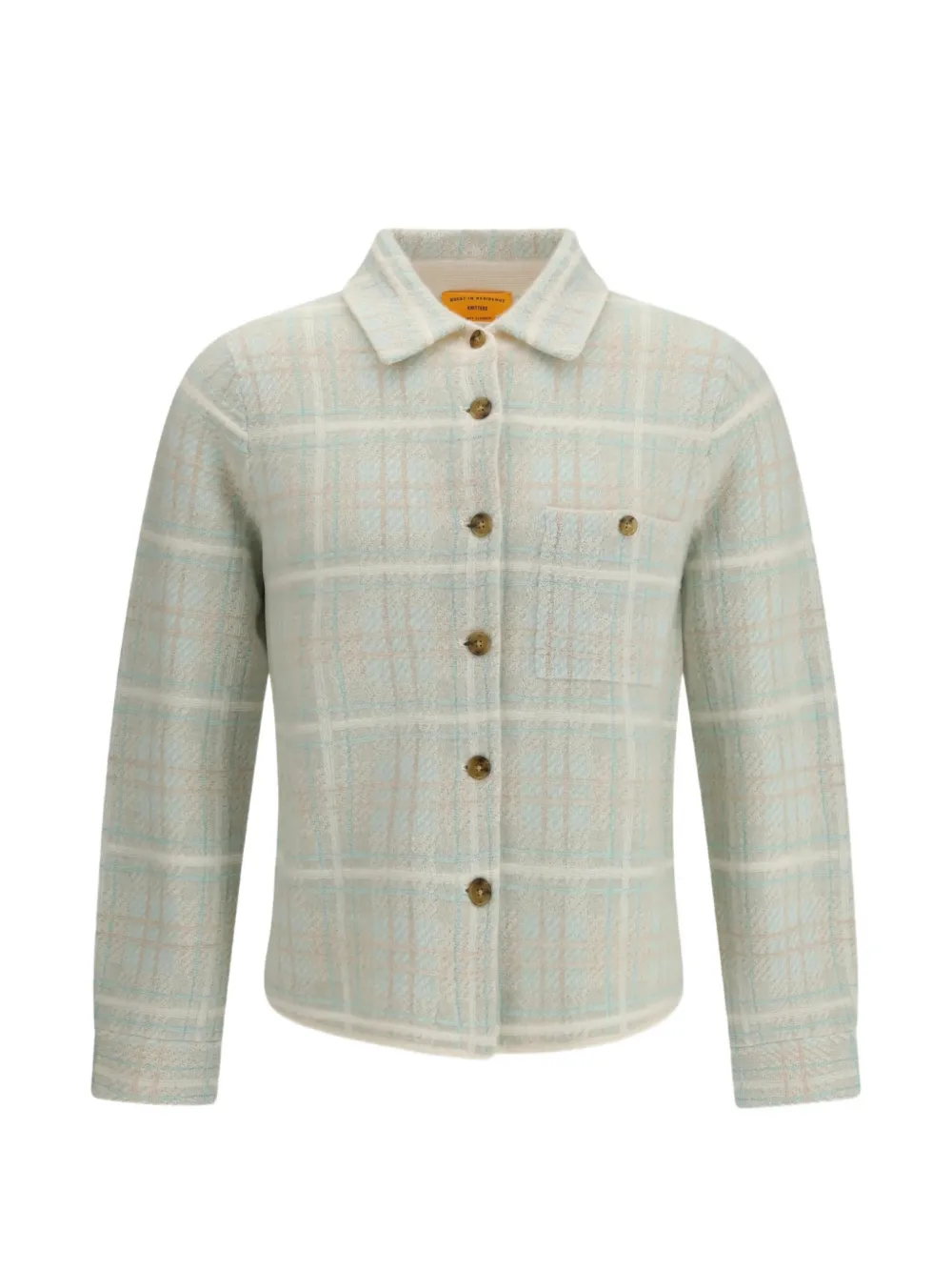 Guest In Residence buttoned checked shirt - Toni neutri