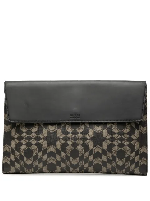 Gucci Pre-Owned 2016-2025 GG Supreme Caleido clutch bag