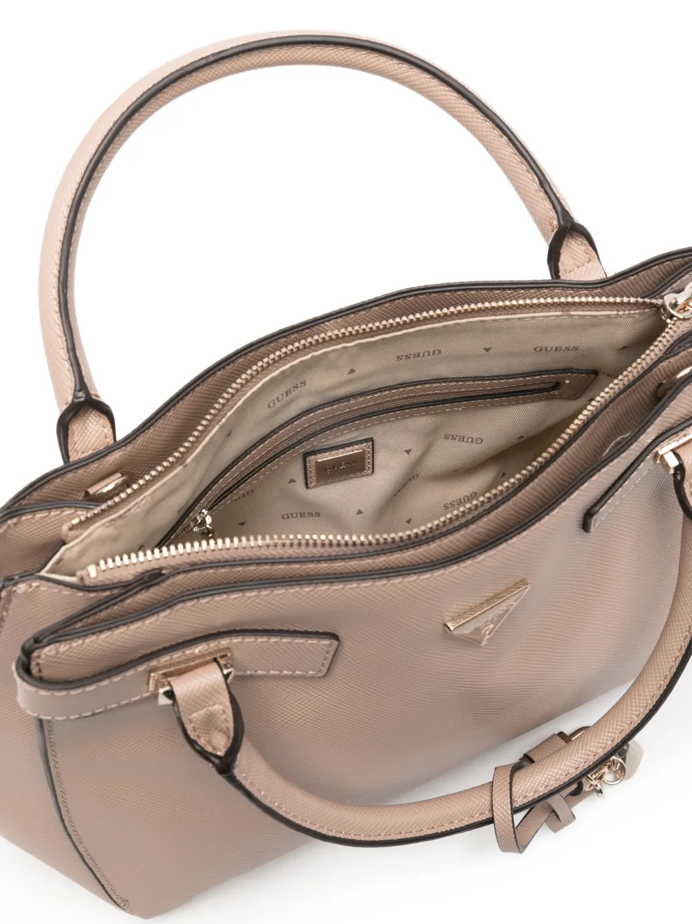 Padlock-Pendant Tote Bag