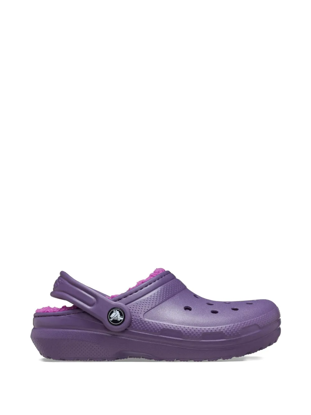 Crocs Kids Classic Lined sandalen Paars