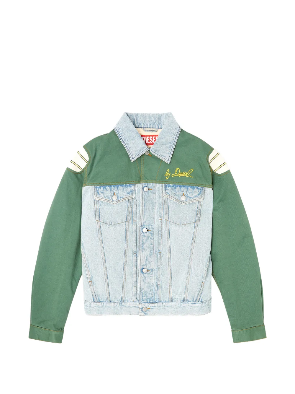 Diesel J-Giant-20th embroidered jacket - Blu
